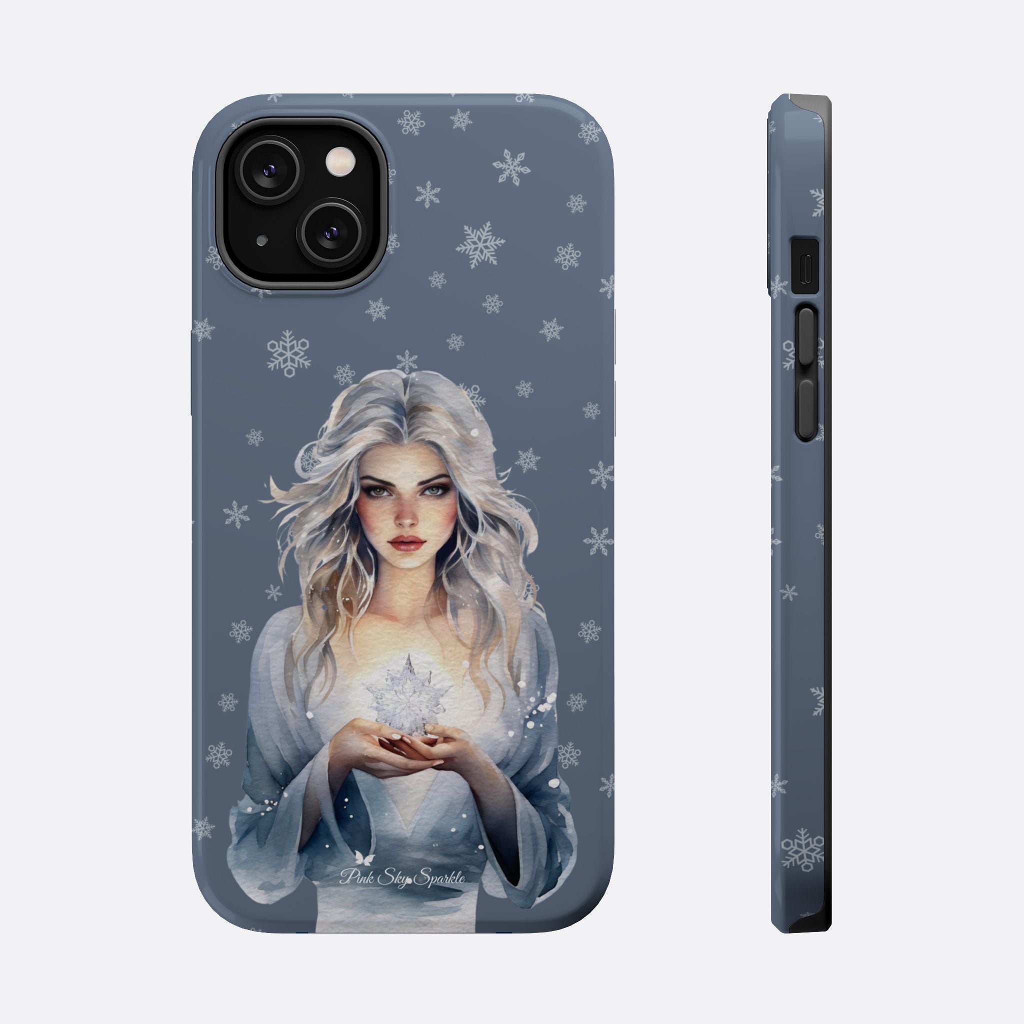 Coque magnétique pour iPhone Winter Witch