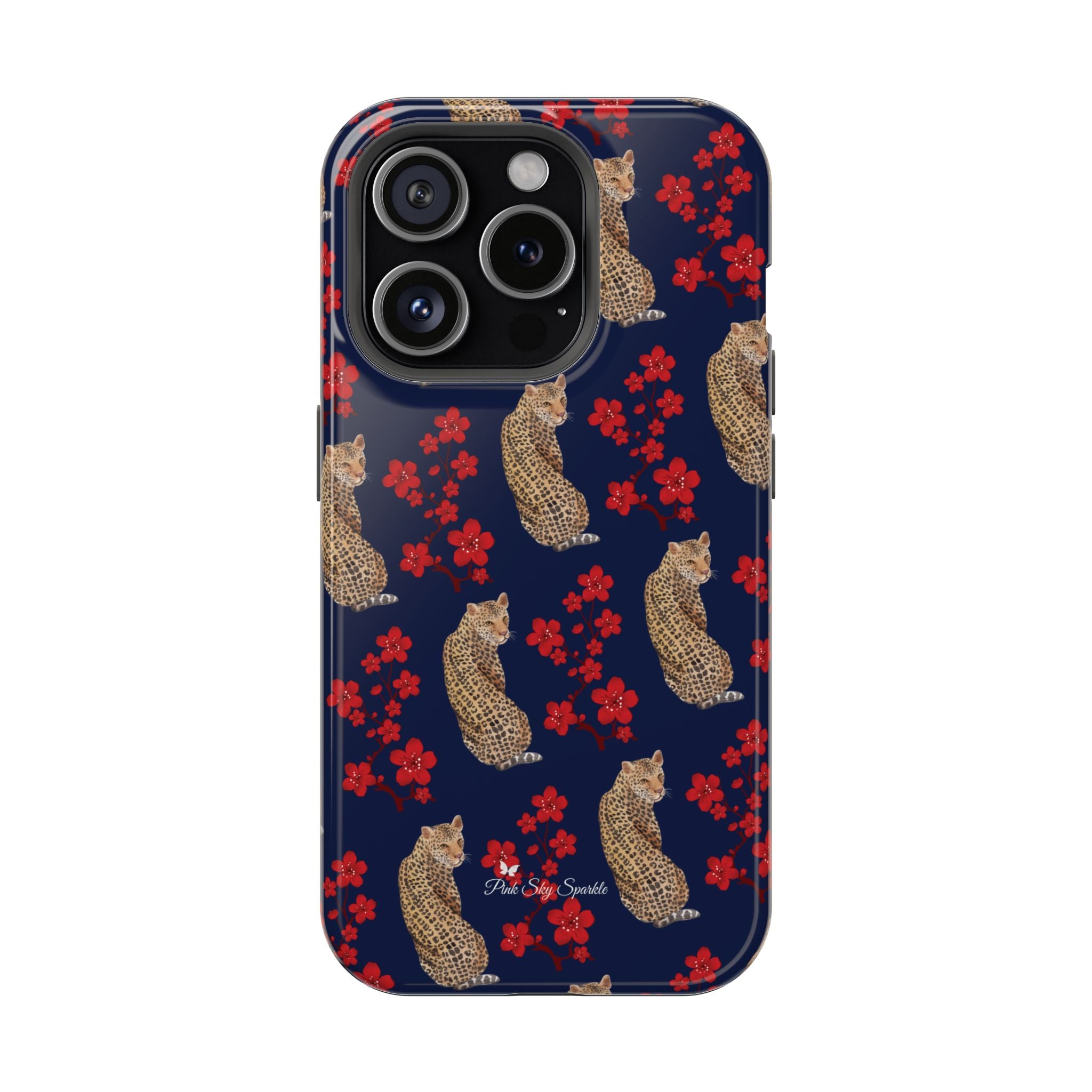 Funda magnética para iPhone Crimson Jungle