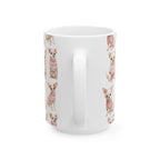 Fancy Toy Chihuahua Ceramic Mug — Cute Dogs in Sweaters 11oz & 15oz
