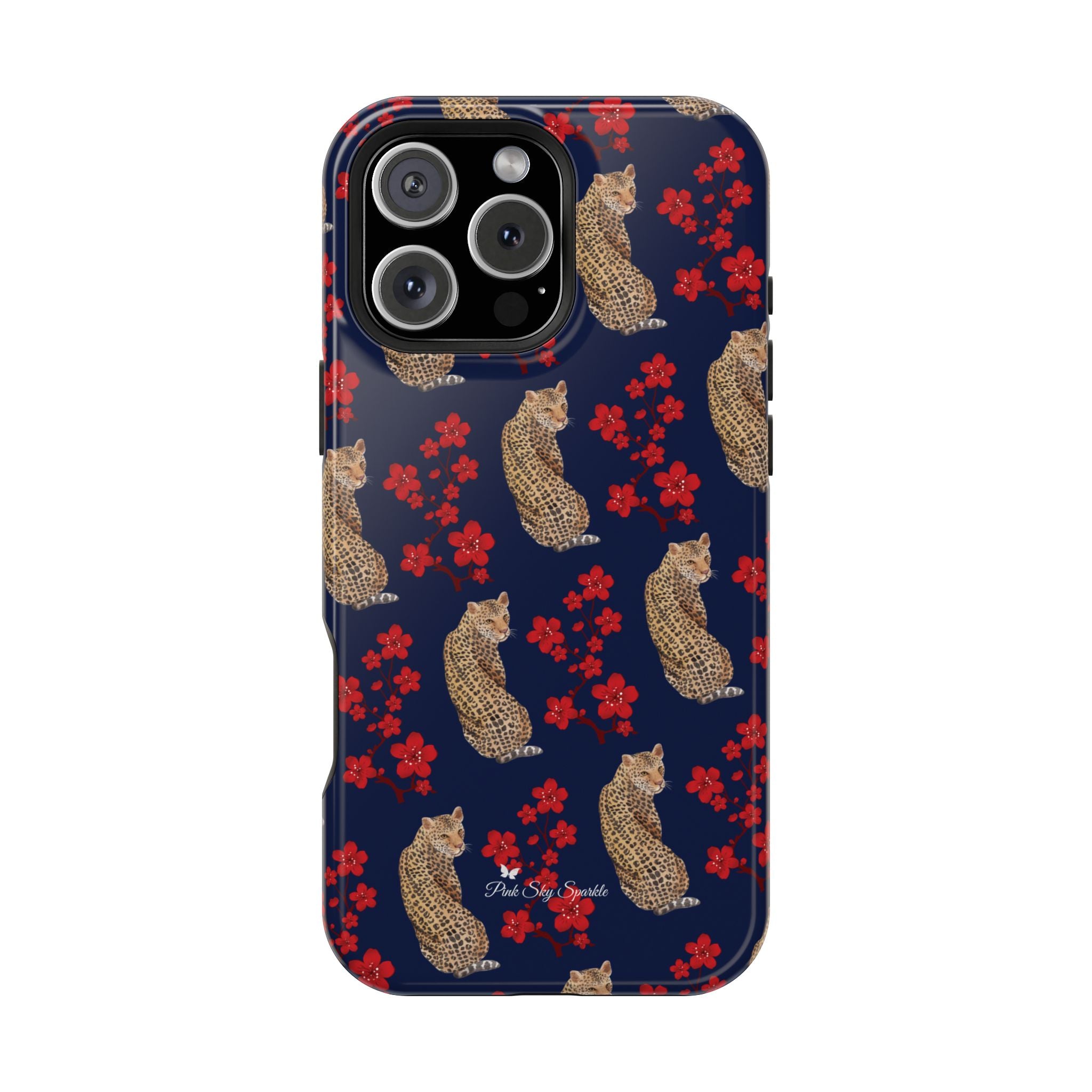 Funda magnética para iPhone Crimson Jungle