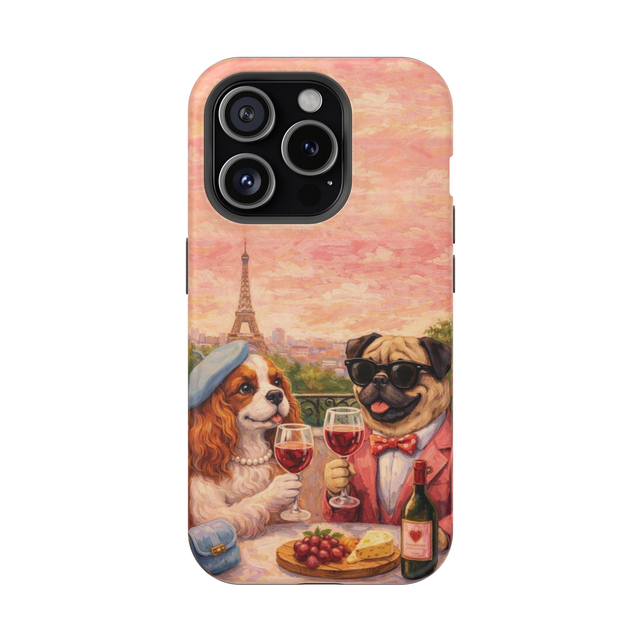 From Paris, With Love | Dogs & Wine Magnetic iPhone Case