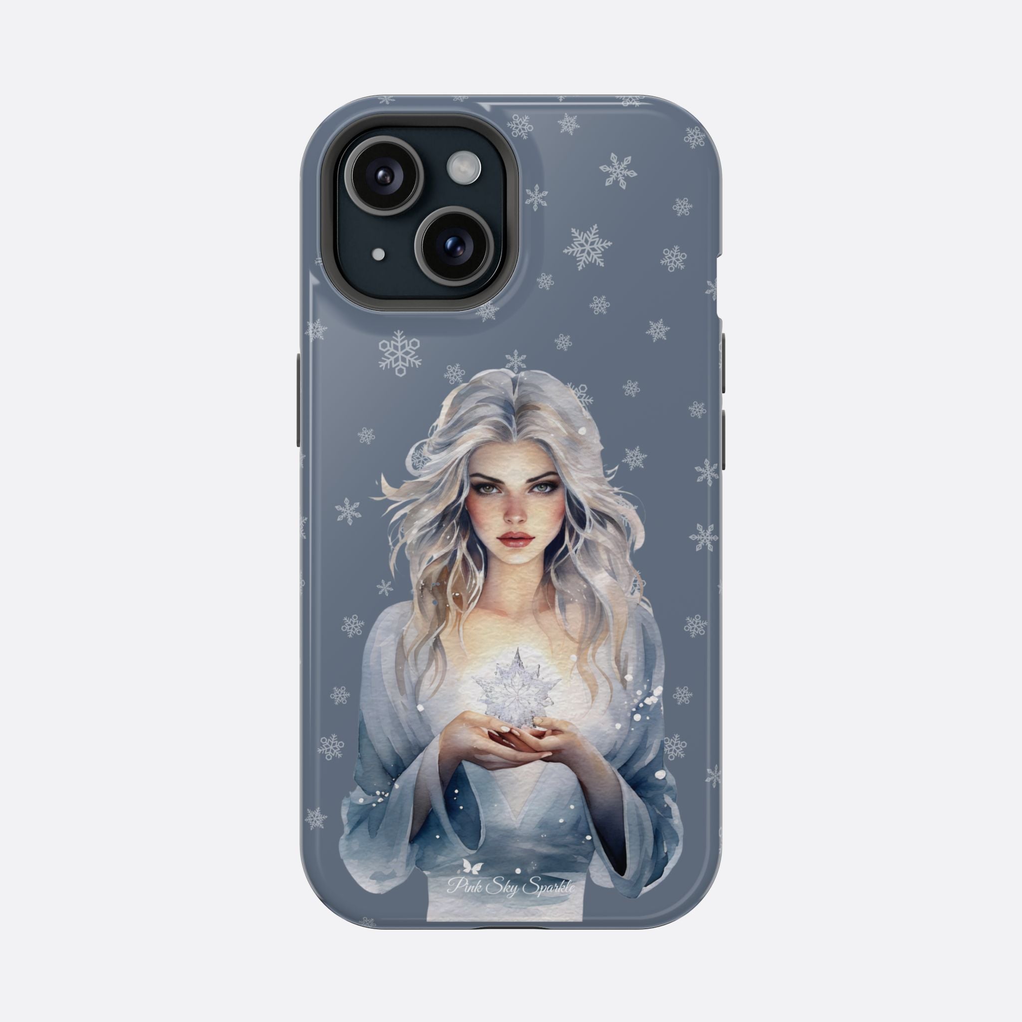 Coque magnétique pour iPhone Winter Witch