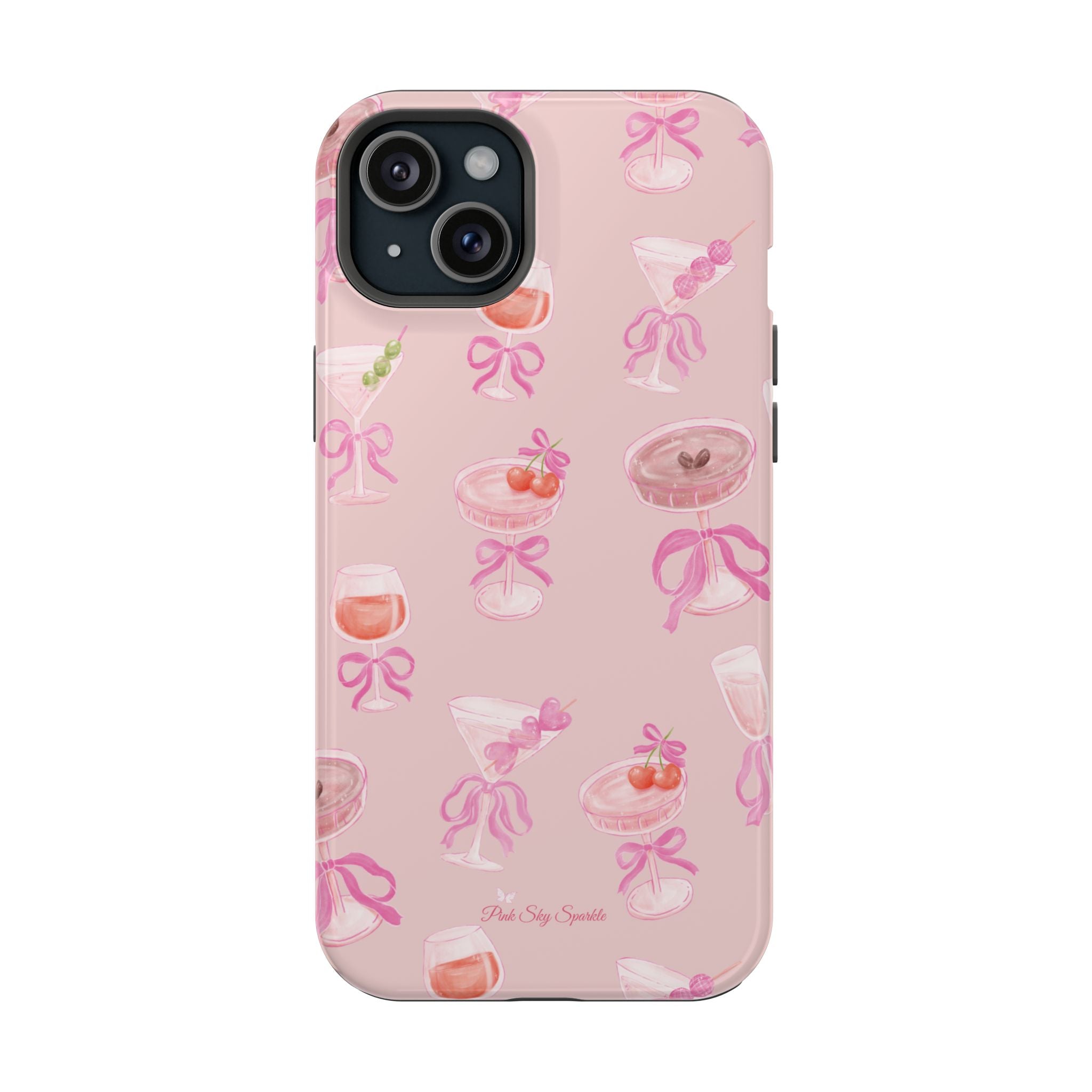 Coquette Cocktails Magnetic iPhone Case