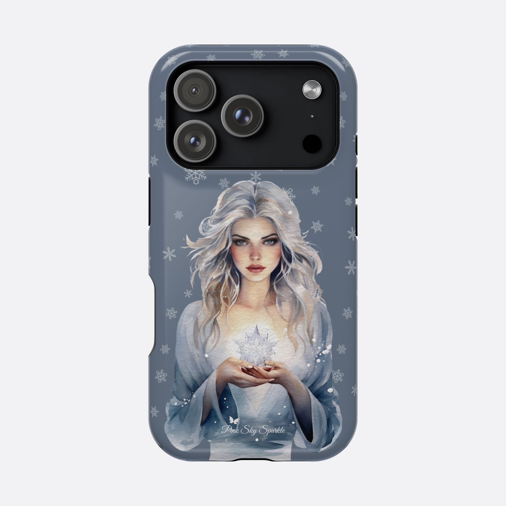 Coque magnétique pour iPhone Winter Witch