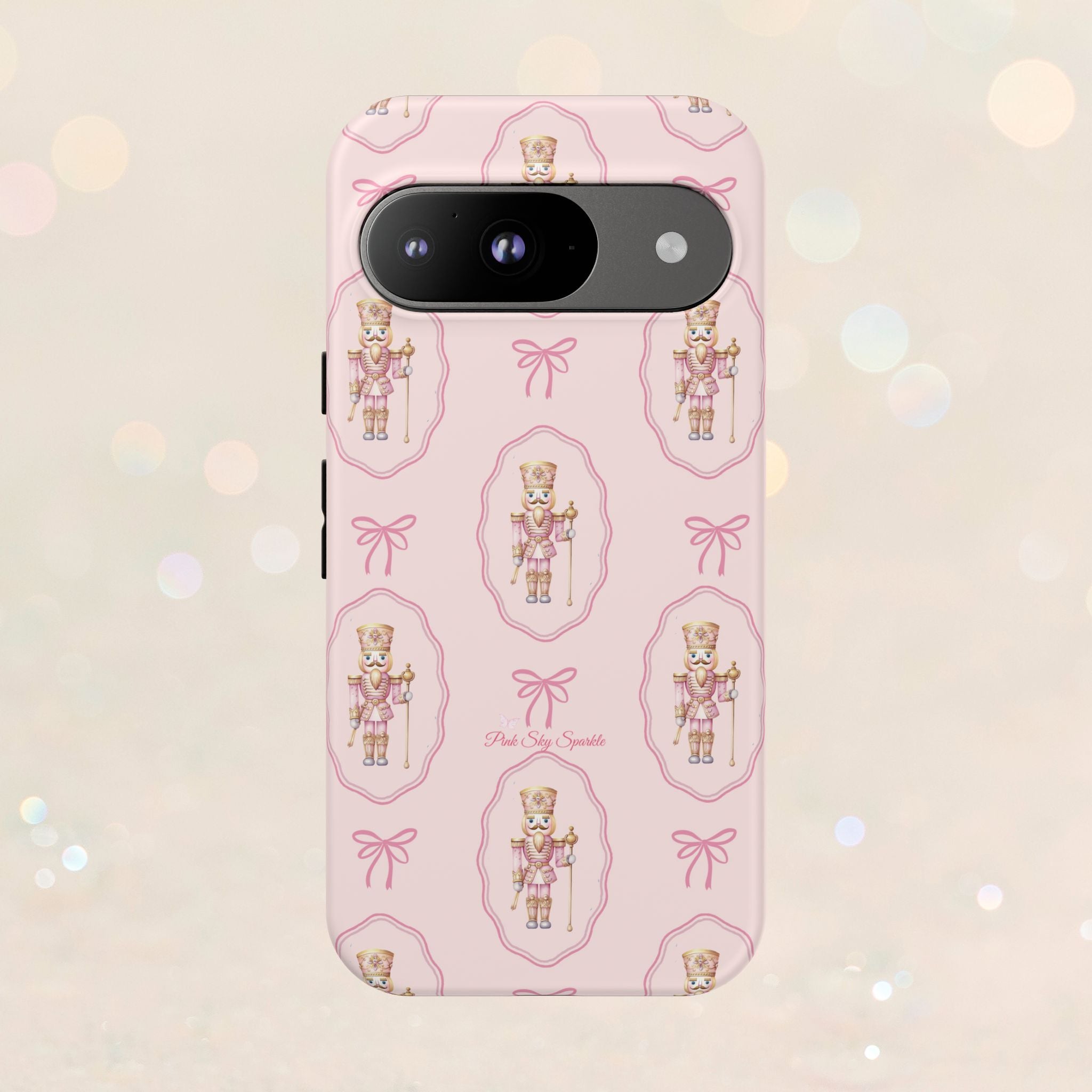 Nutcracker Coquette Holiday Google Pixel Phone Case