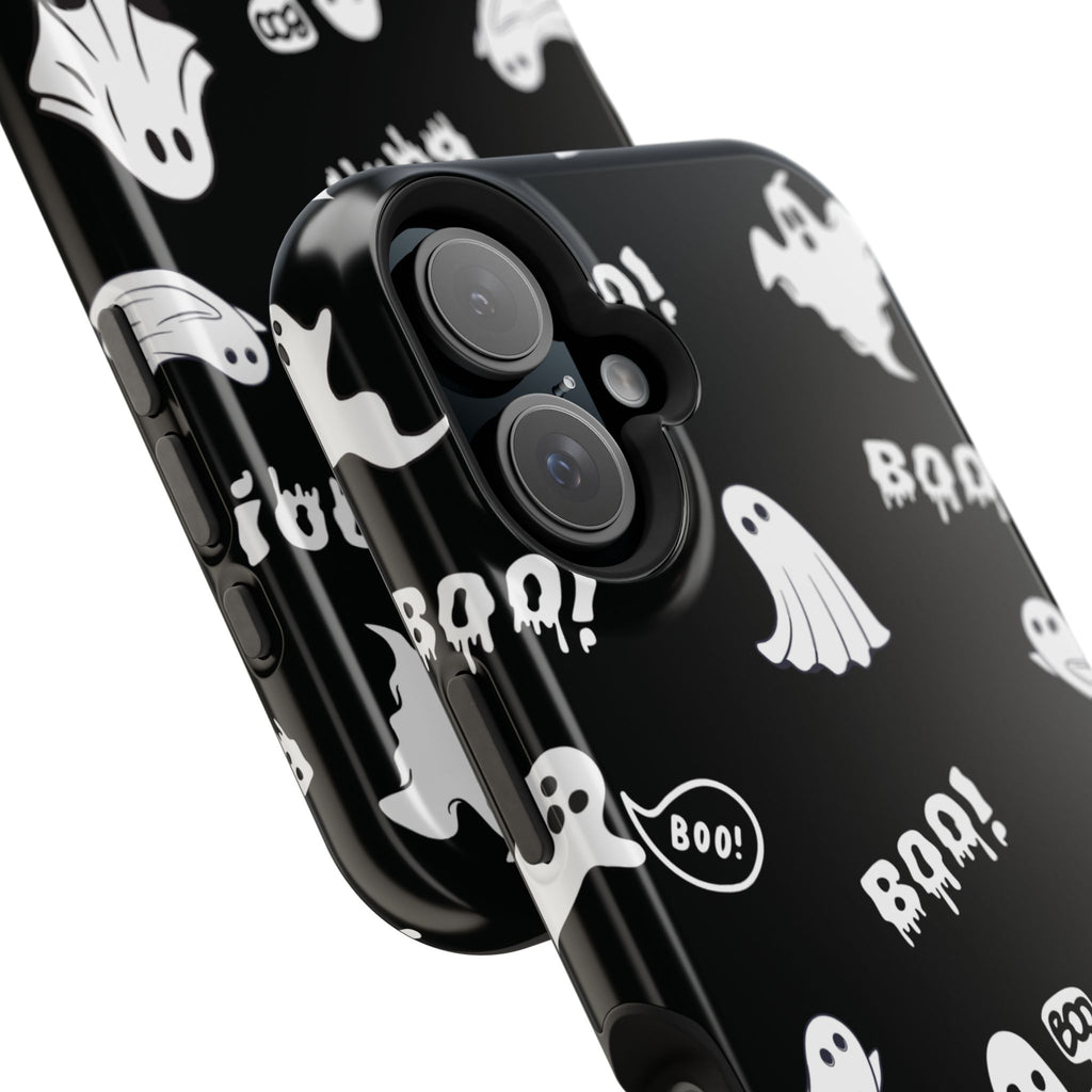 Midnight Boo Magnetic iPhone Case | Cute Ghost Halloween Phone Cover