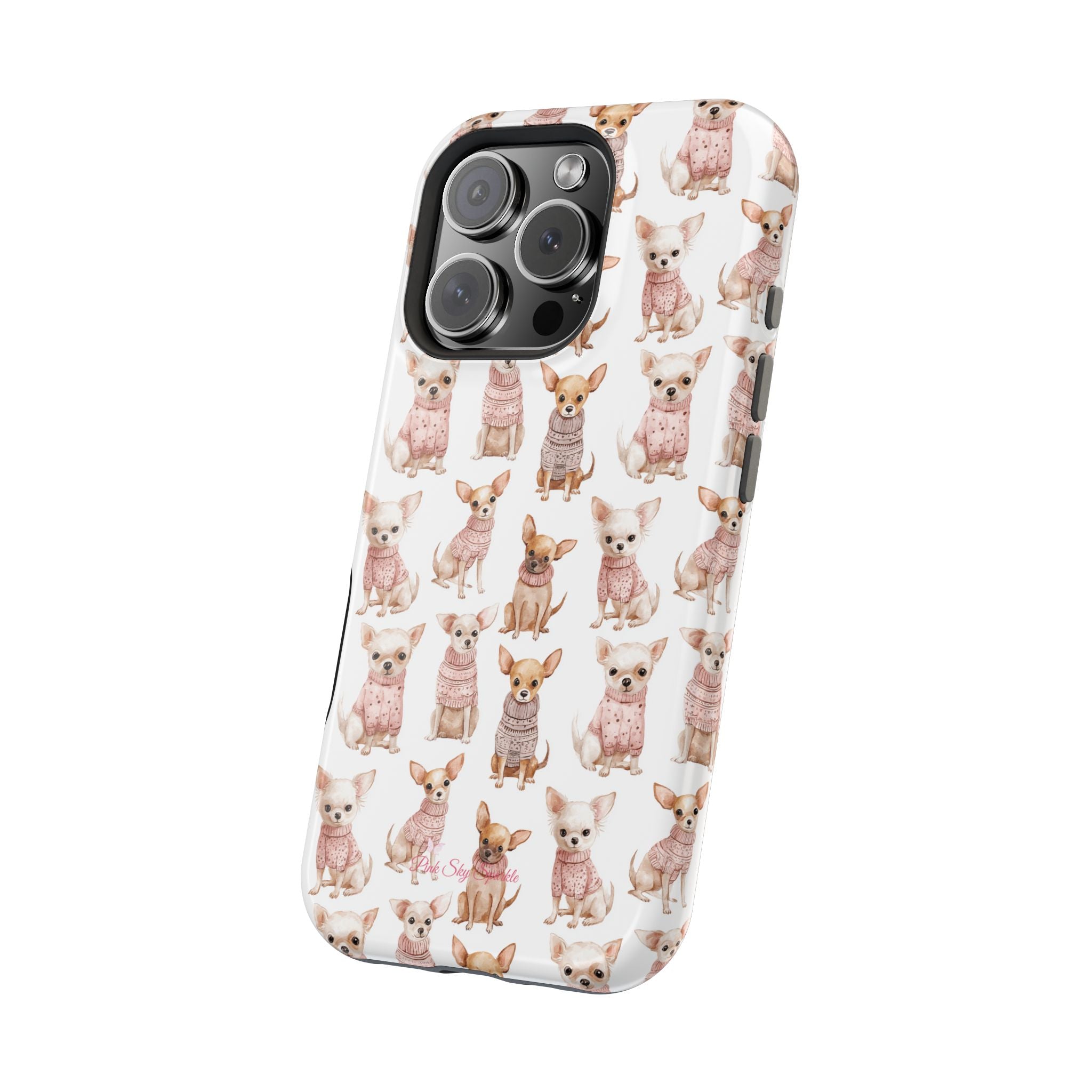 Fancy Toy Chihuahua Magnetic iPhone Case