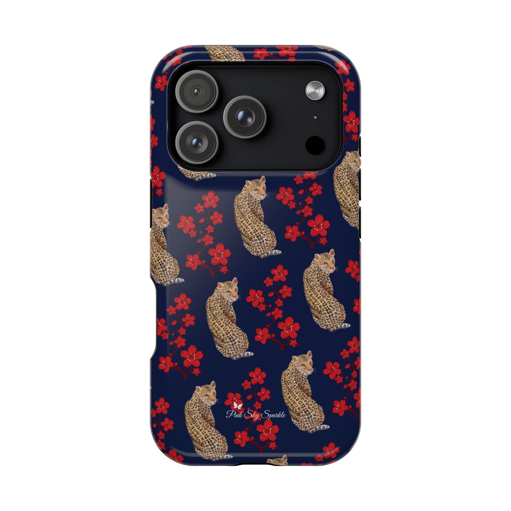 Funda magnética para iPhone Crimson Jungle