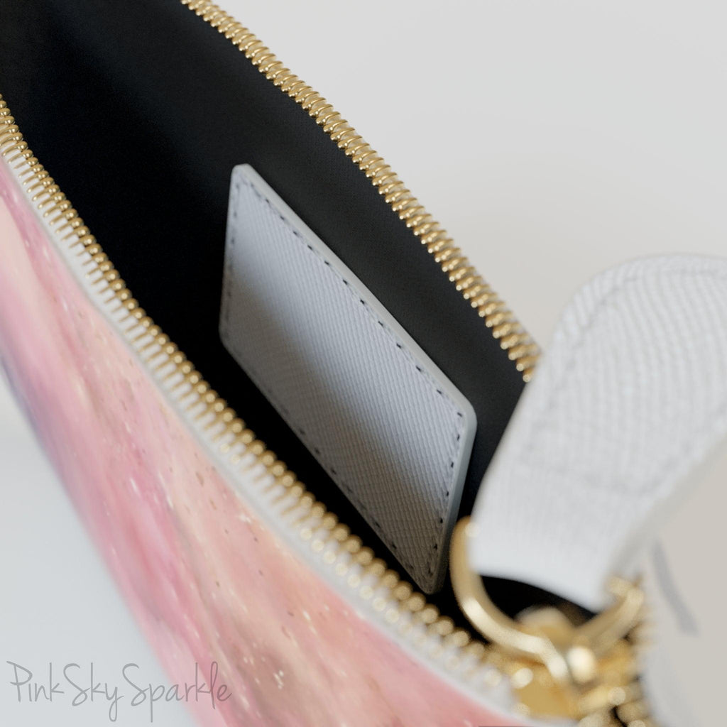 Pink Sky Magic Mini Clutch Bag