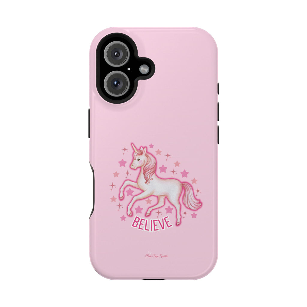 Believe in Unicorns Magnetic iPhone Case