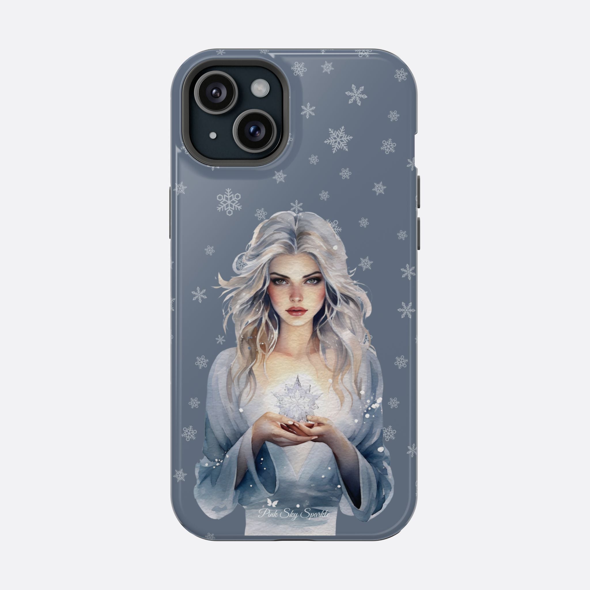Coque magnétique pour iPhone Winter Witch