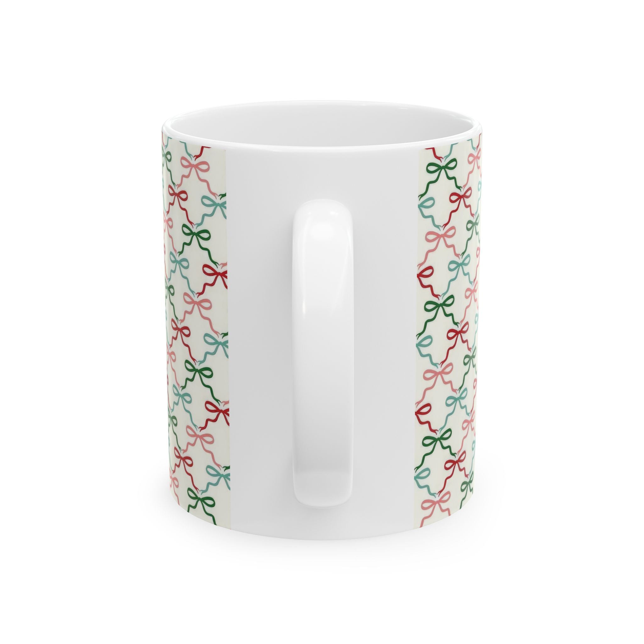 Festive Bows Ceramic Mug