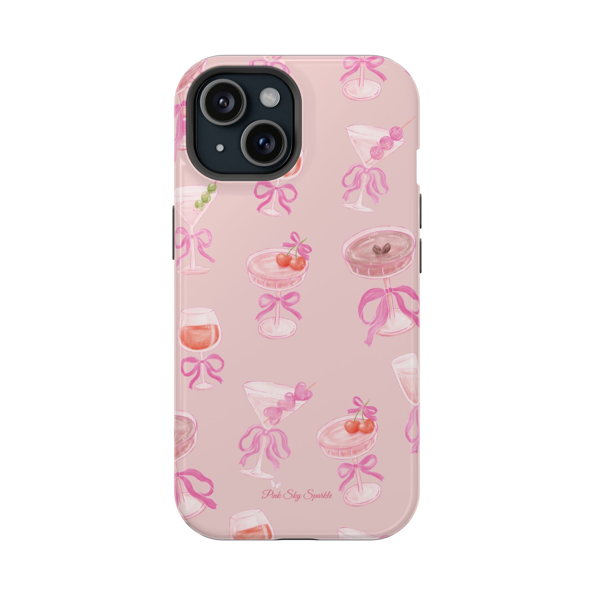 Coquette Cocktails Magnetic iPhone Case