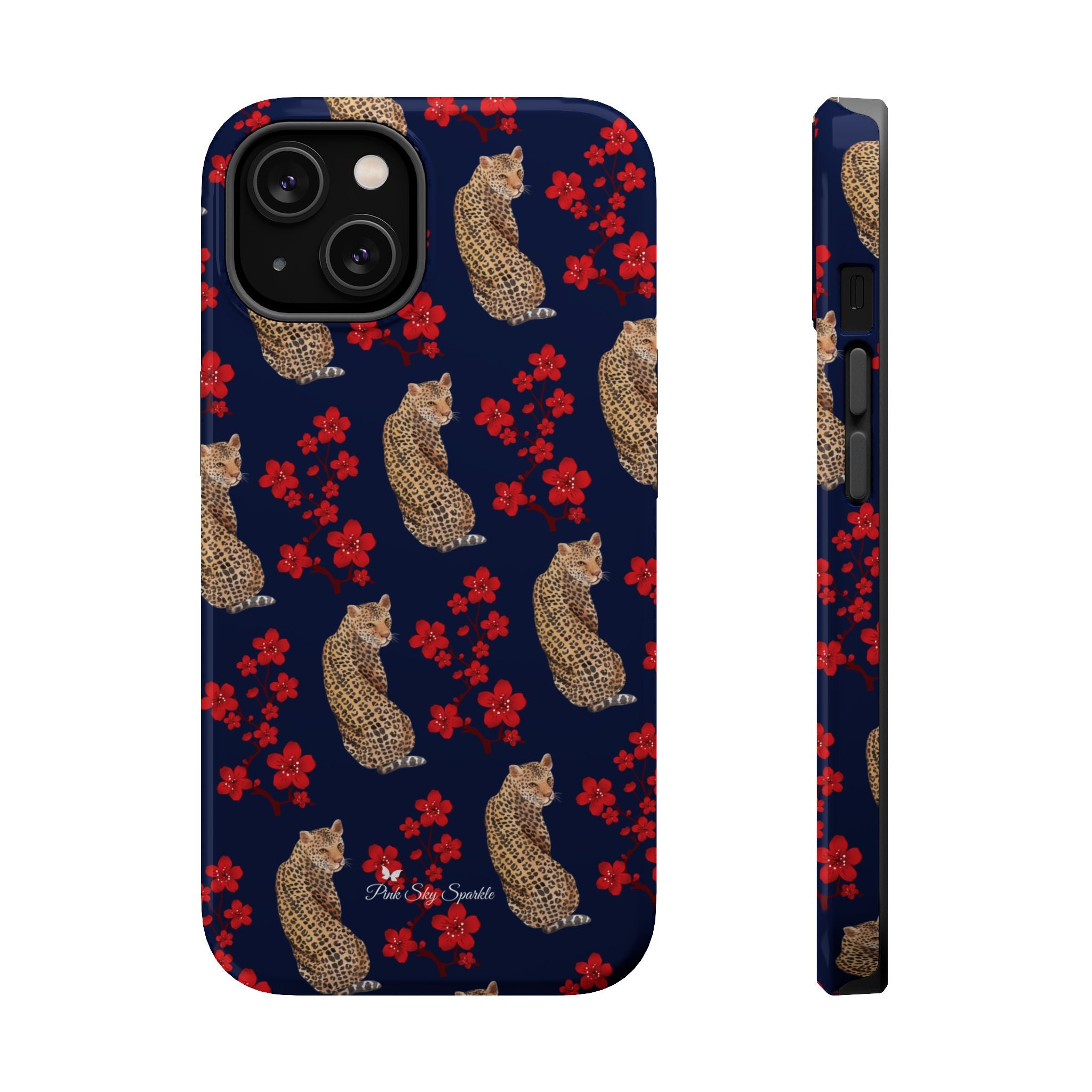 Funda magnética para iPhone Crimson Jungle