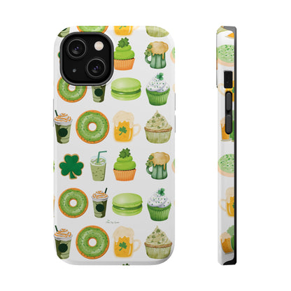 St. Patrick's Day Sips and Sweets Magnetic iPhone Case