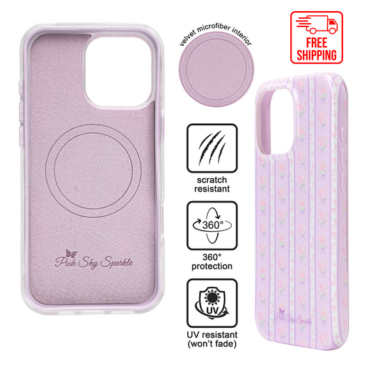 Purple Promenade Premium MagSafe Case for iPhone 16 Pro Max