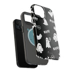 Midnight Boo Magnetic iPhone Case | Cute Ghost Halloween Phone Cover