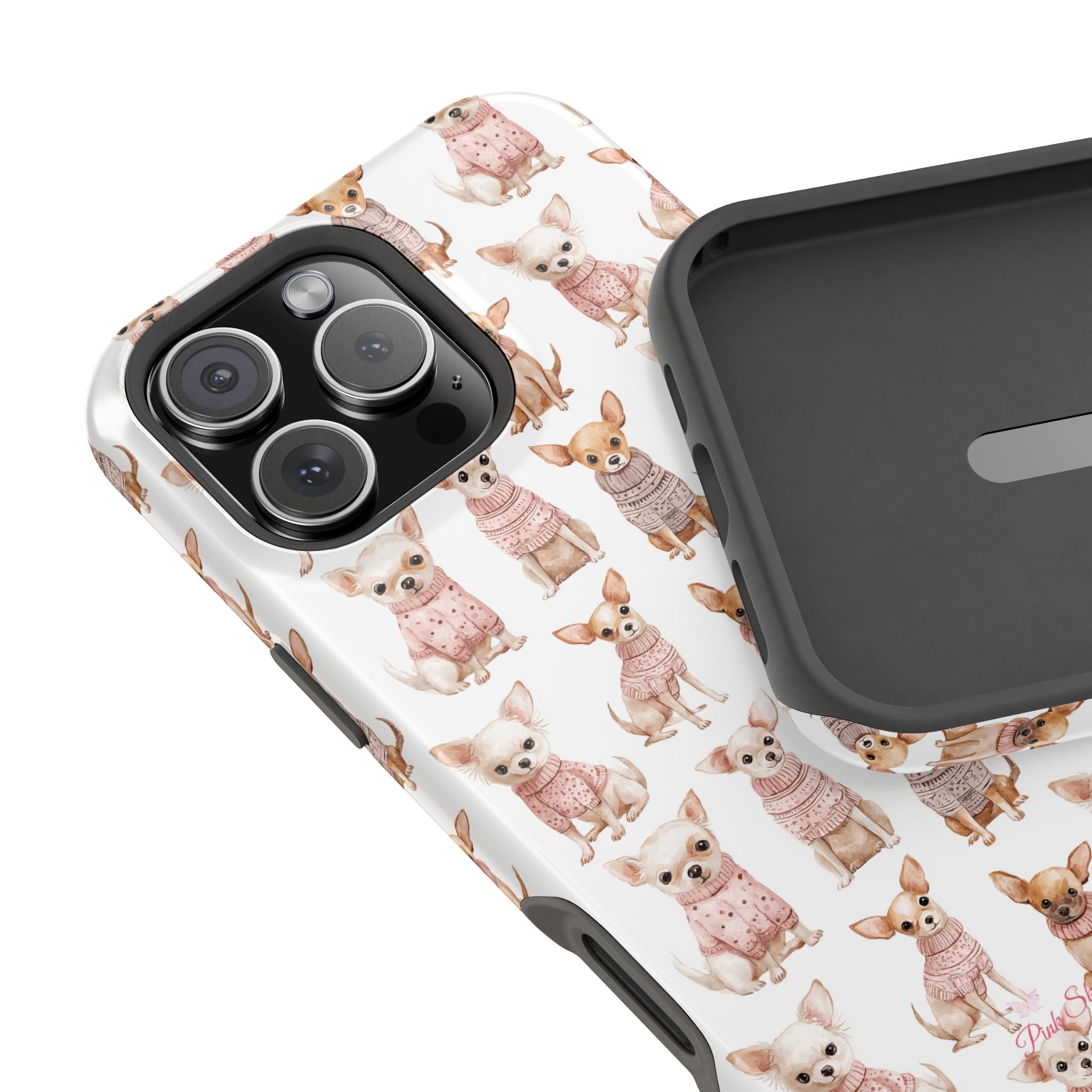 Fancy Toy Chihuahua Magnetic iPhone Case