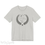 "All's fair in love and poetry" Short Sleeve T-Shirt