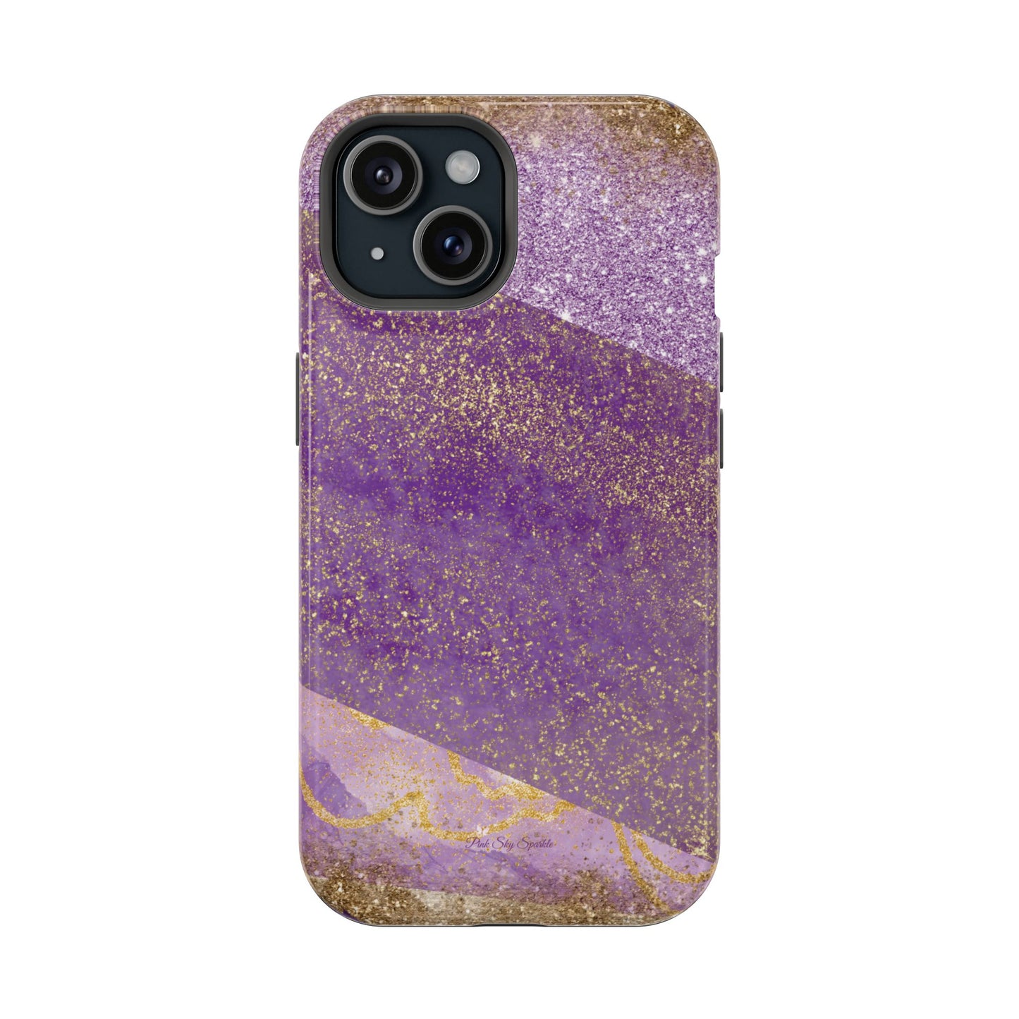 Amethyst Sparkle Magnetic iPhone Case