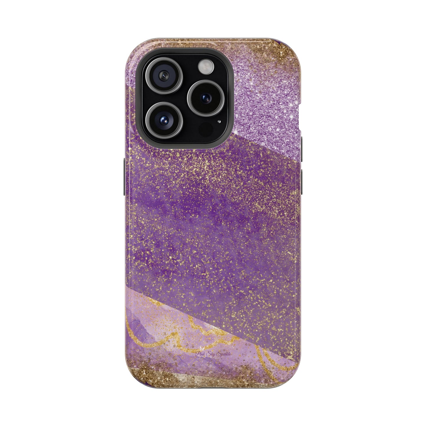 Amethyst Sparkle Magnetic iPhone Case