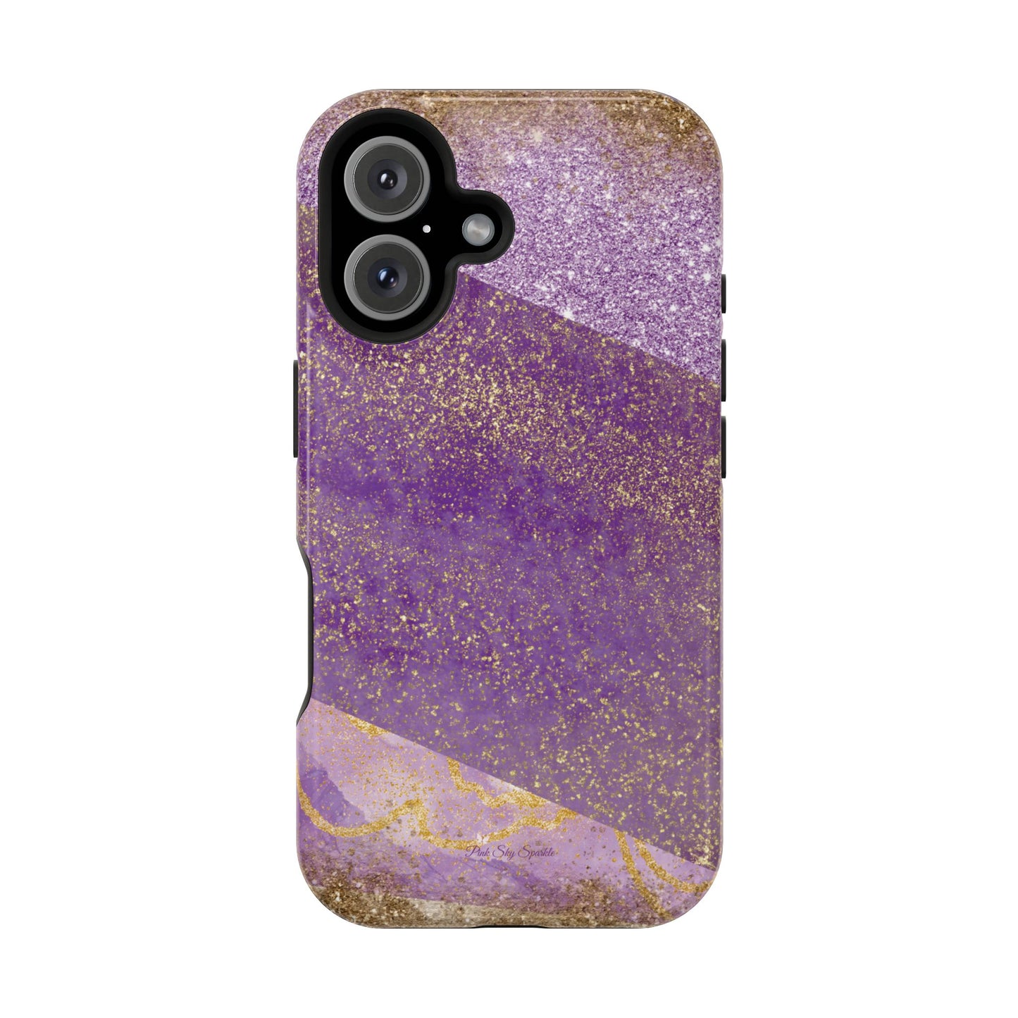 Amethyst Sparkle Magnetic iPhone Case