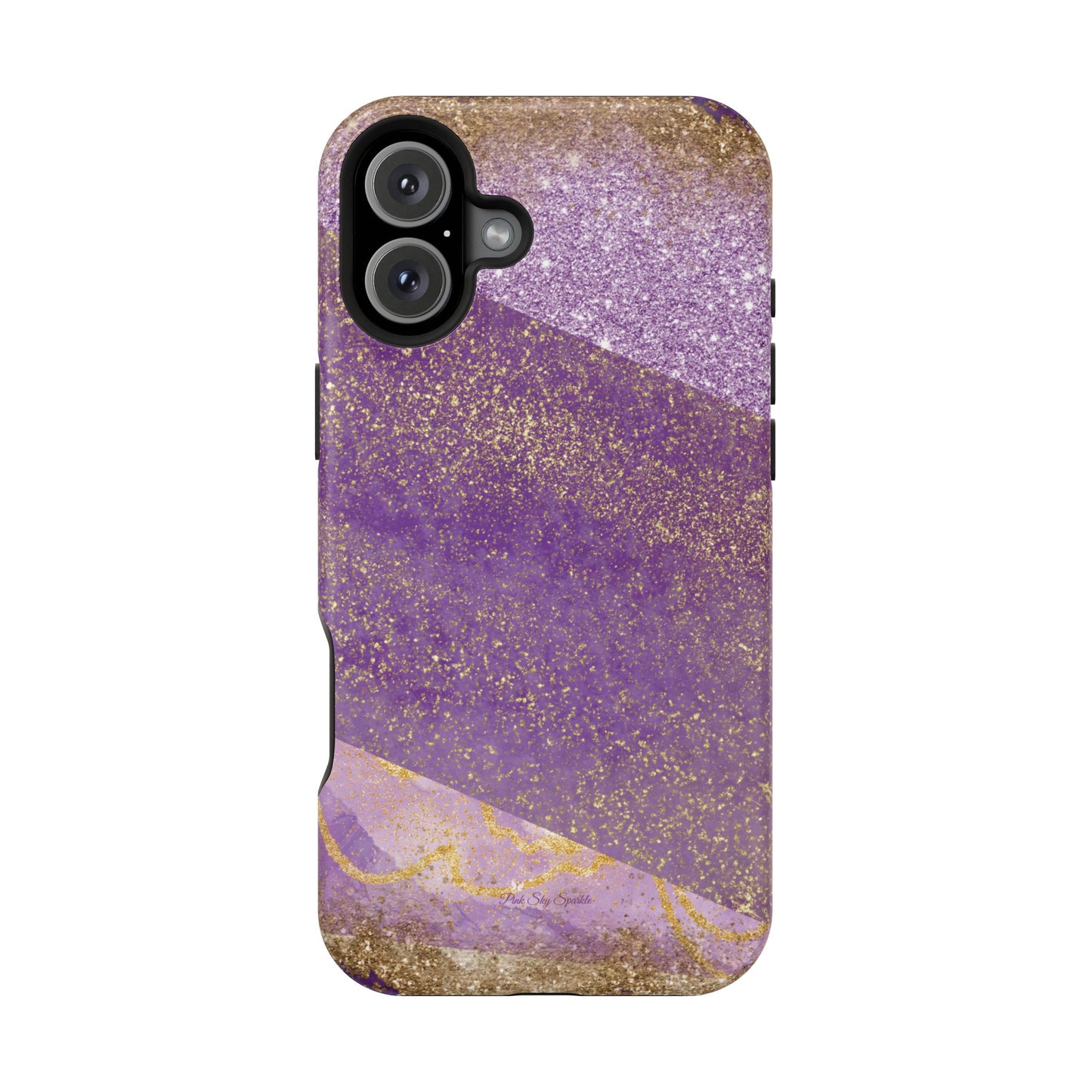 Amethyst Sparkle Magnetic iPhone Case