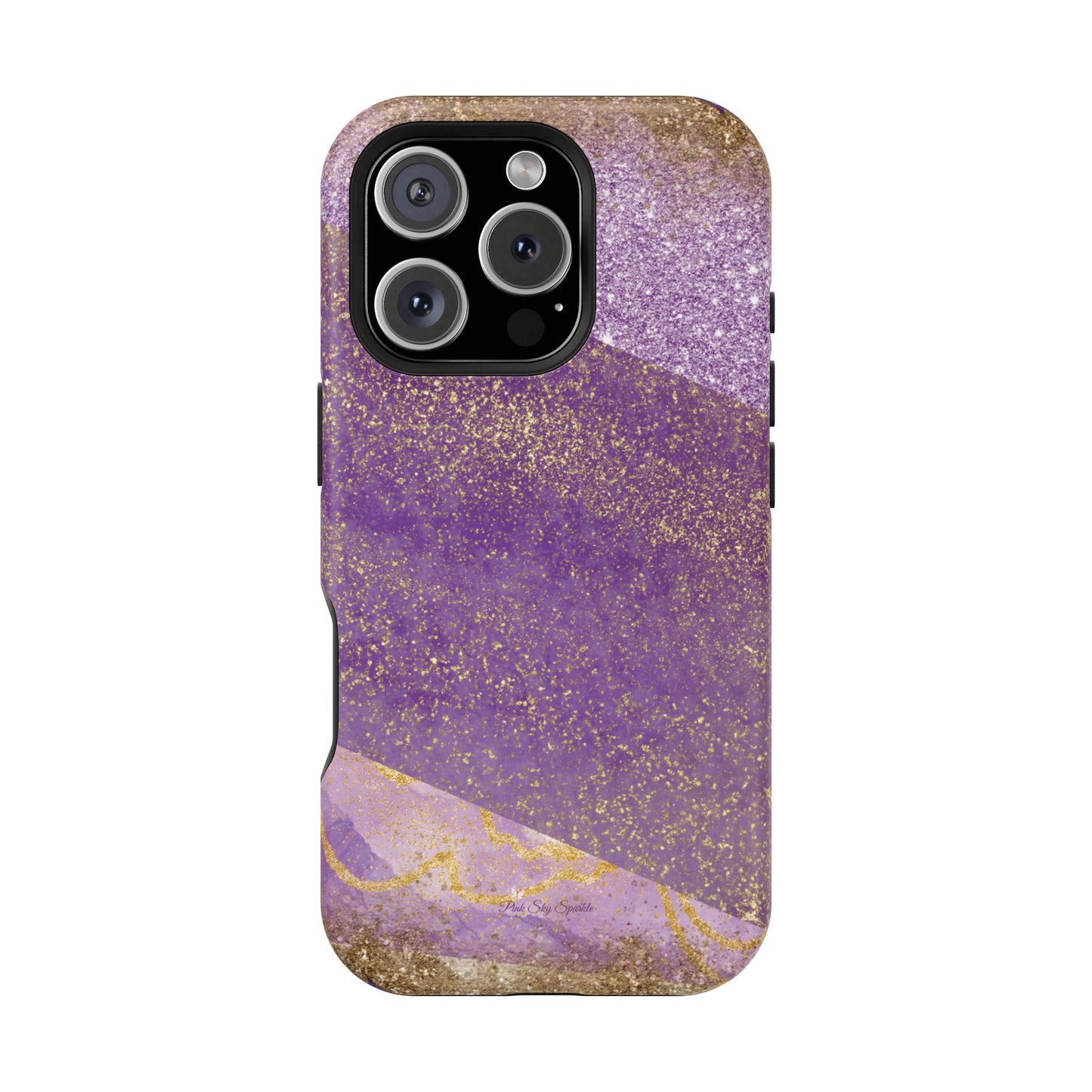 Amethyst Sparkle Magnetic iPhone Case