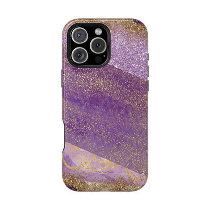 Amethyst Sparkle Magnetic iPhone Case