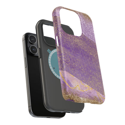 Amethyst Sparkle Magnetic iPhone Case