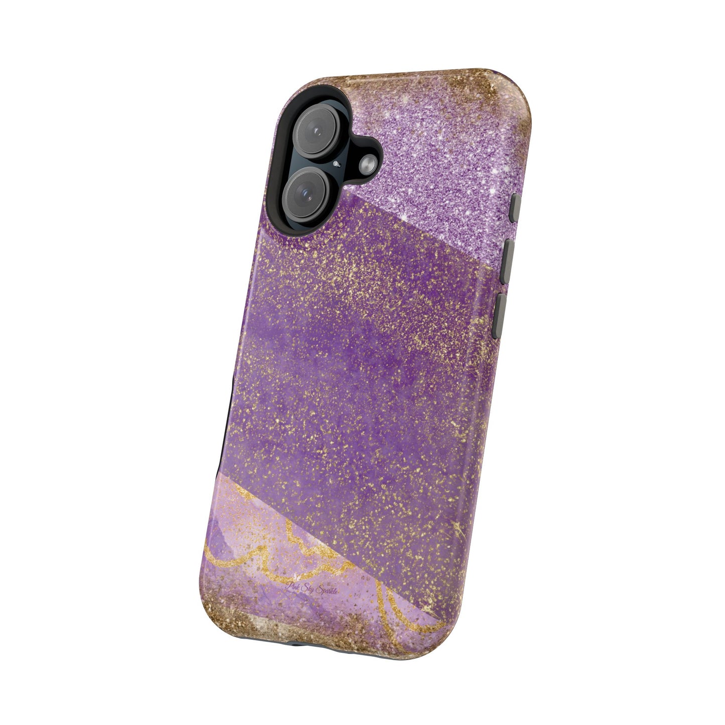 Amethyst Sparkle Magnetic iPhone Case