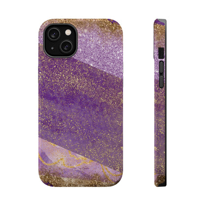 Amethyst Sparkle Magnetic iPhone Case