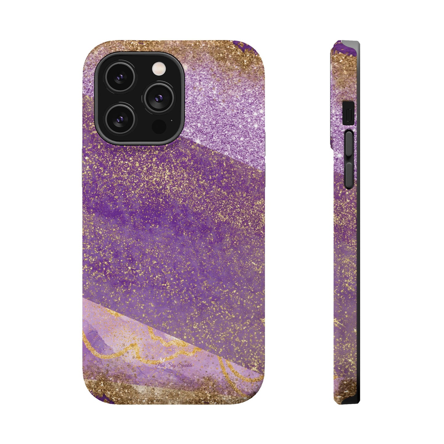 Amethyst Sparkle Magnetic iPhone Case