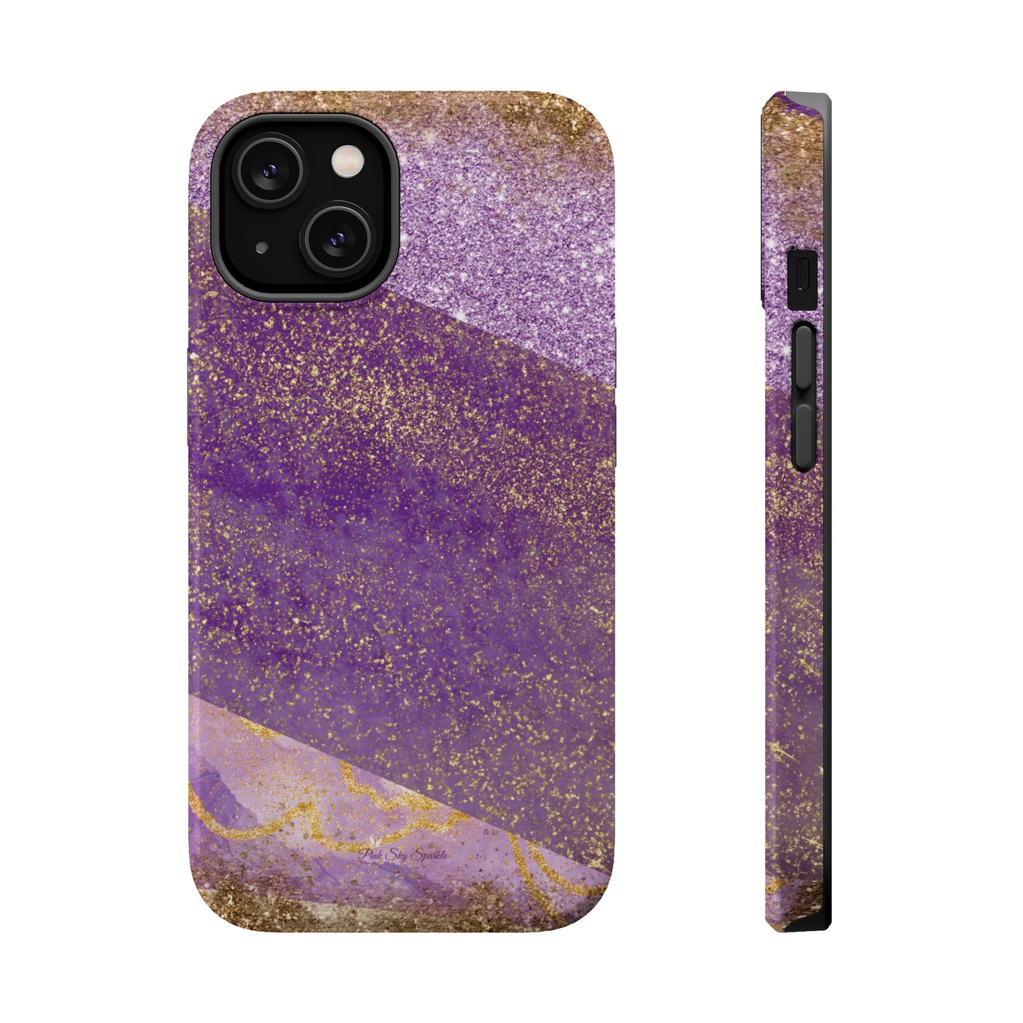 Amethyst Sparkle Magnetic iPhone Case