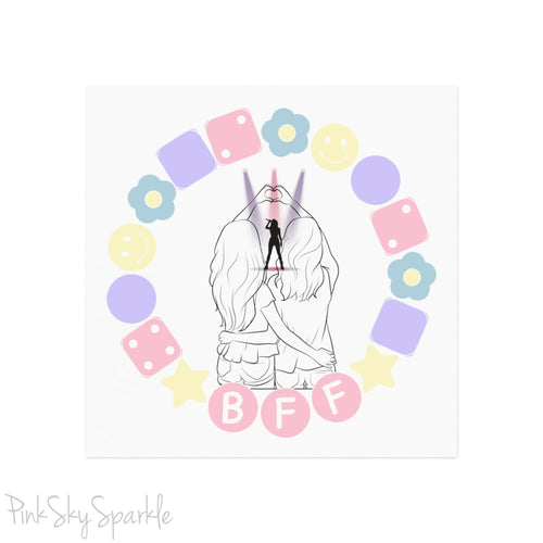 BFF Concert Square Magnet