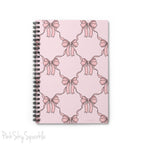 Ballet Bows Spiral Notebook
