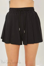 2-in-1 Drawstring Skort