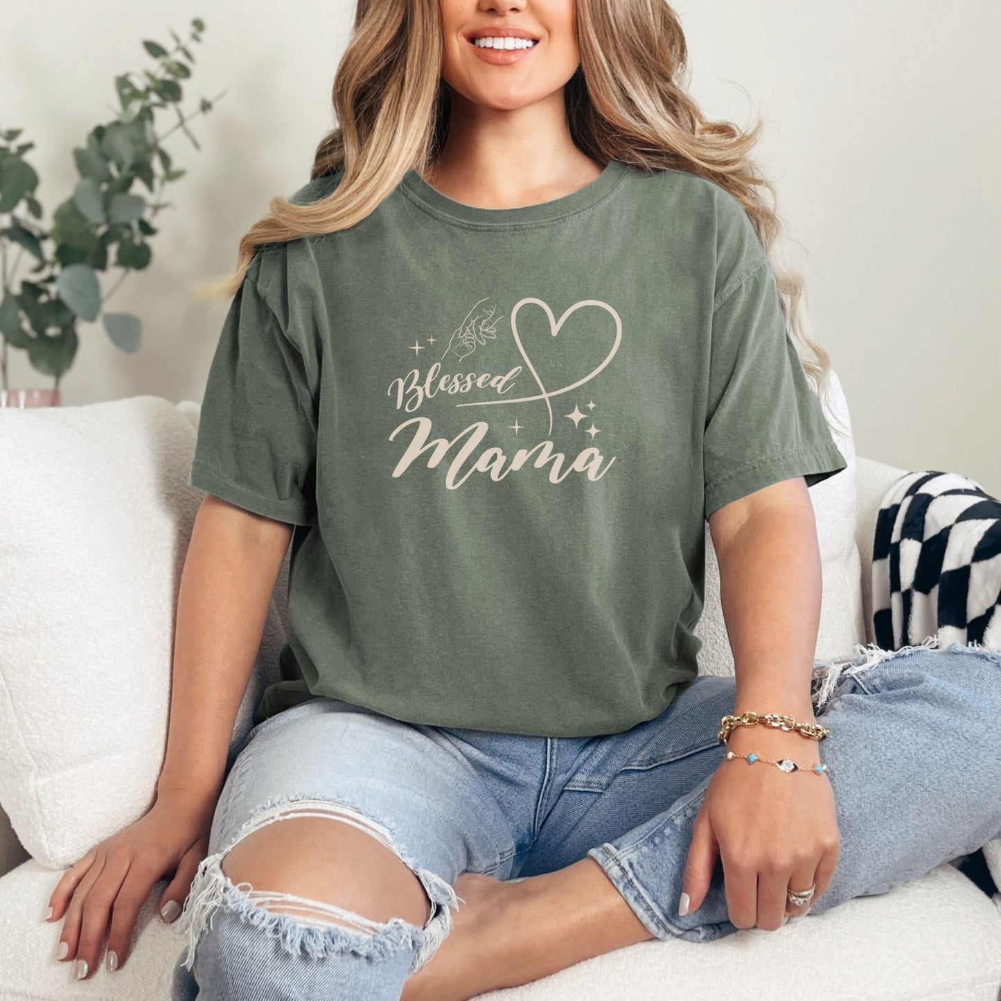 Blessed Mama Comfort T-Shirt