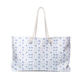 Blue Bloom Weekender Tote Bag