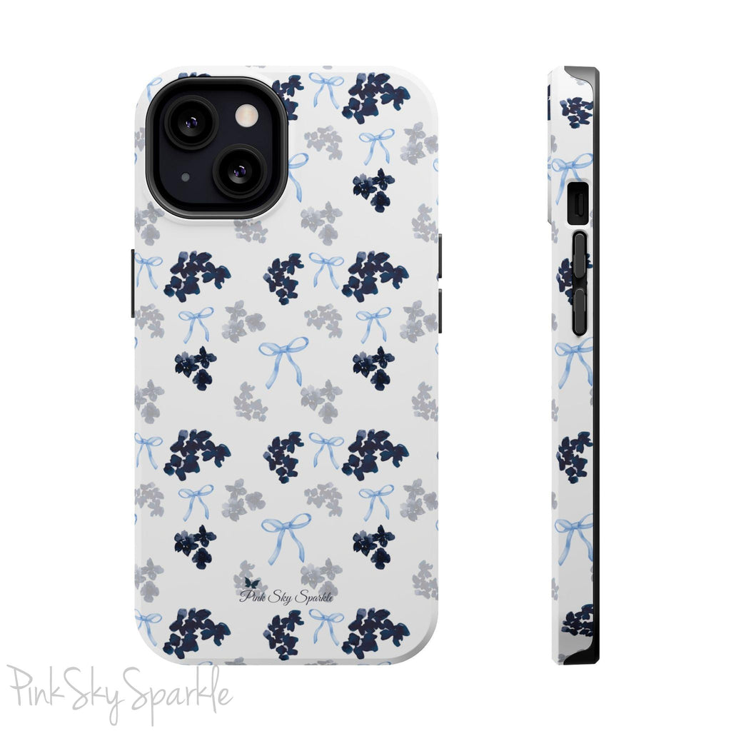 Blue Belle Coquette Magnetic iPhone Case