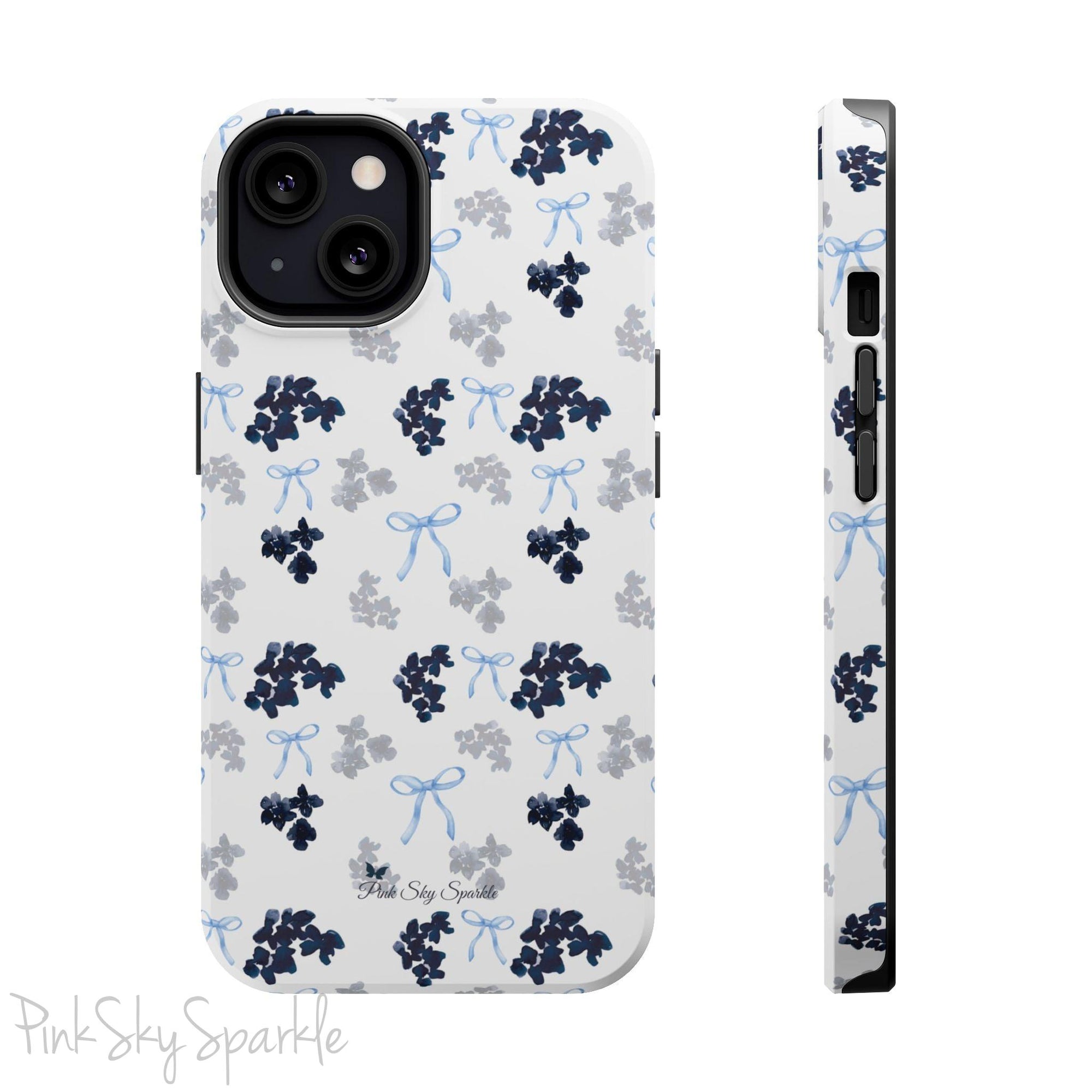 Blue Belle Coquette Magnetic iPhone Case