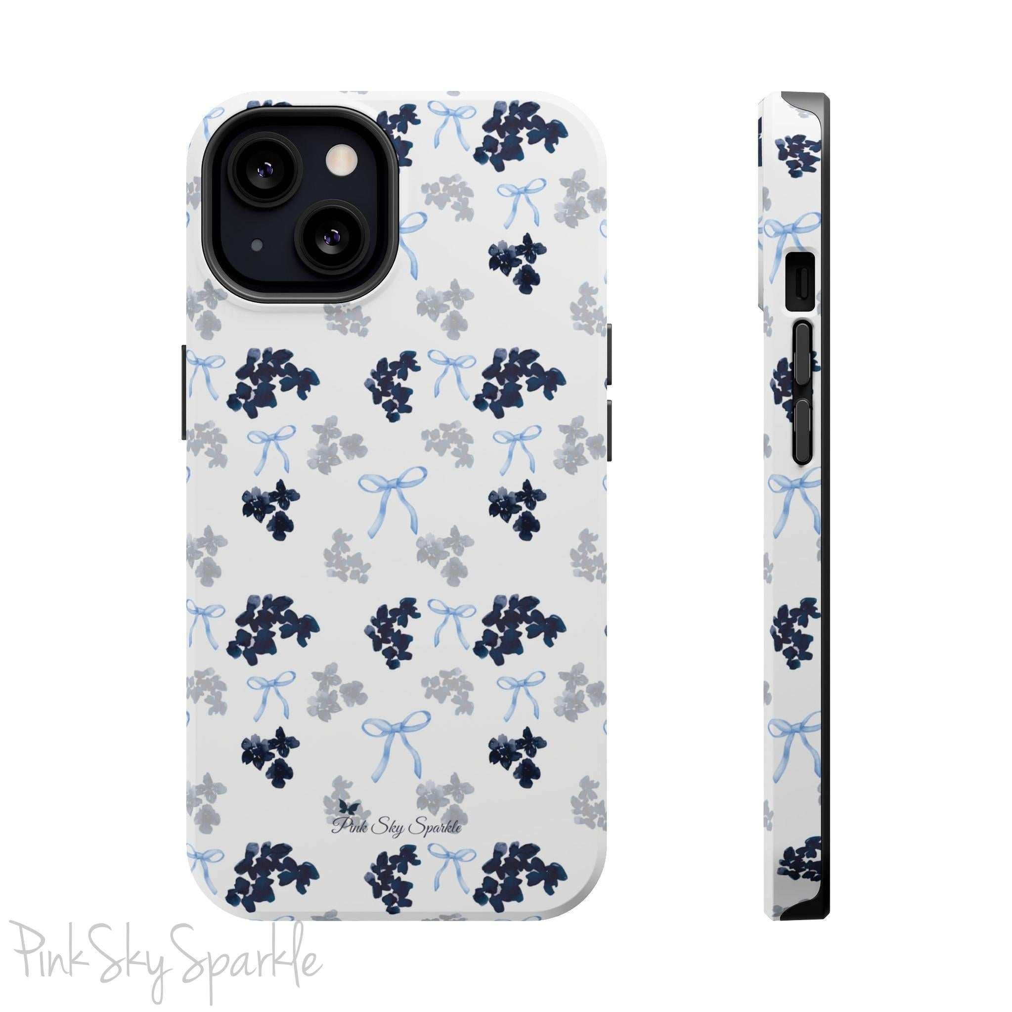 Blue Belle Coquette Magnetic iPhone Case
