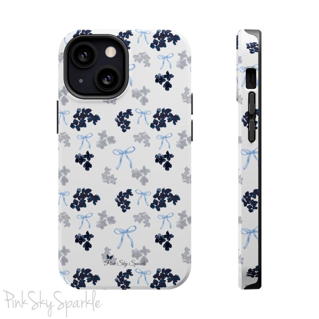 Blue Belle Coquette Magnetic iPhone Case