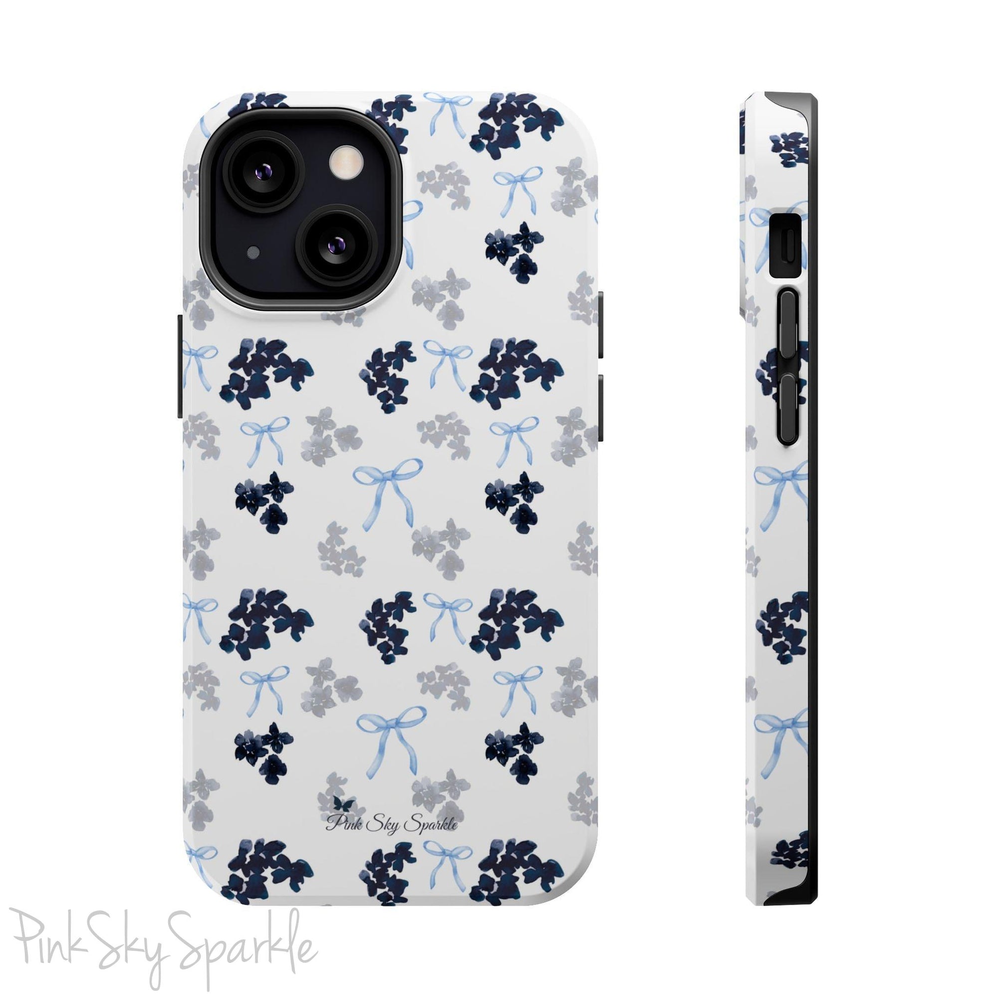 Blue Belle Coquette Magnetic iPhone Case