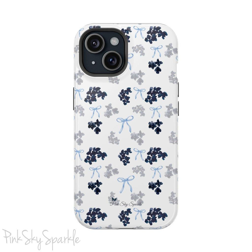 Blue Belle Coquette Magnetic iPhone Case