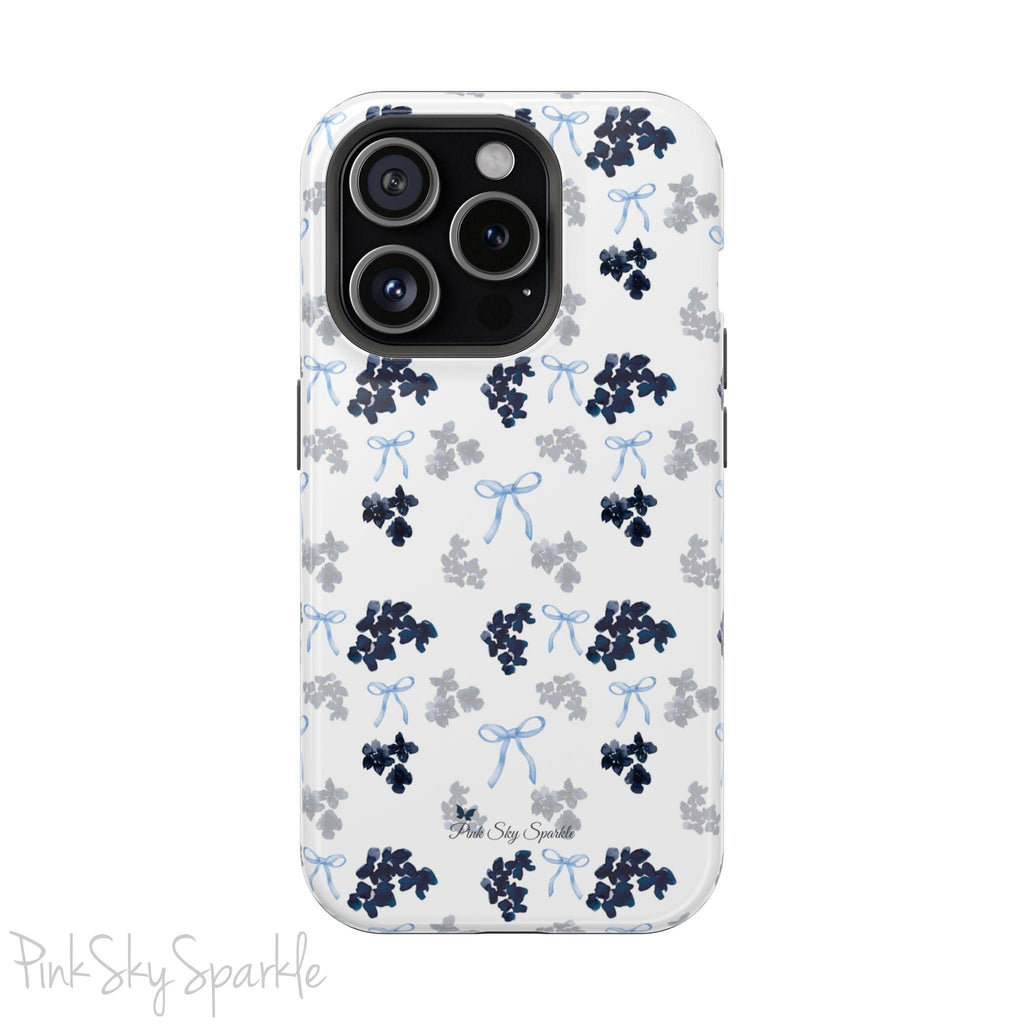 Blue Belle Coquette Magnetic iPhone Case