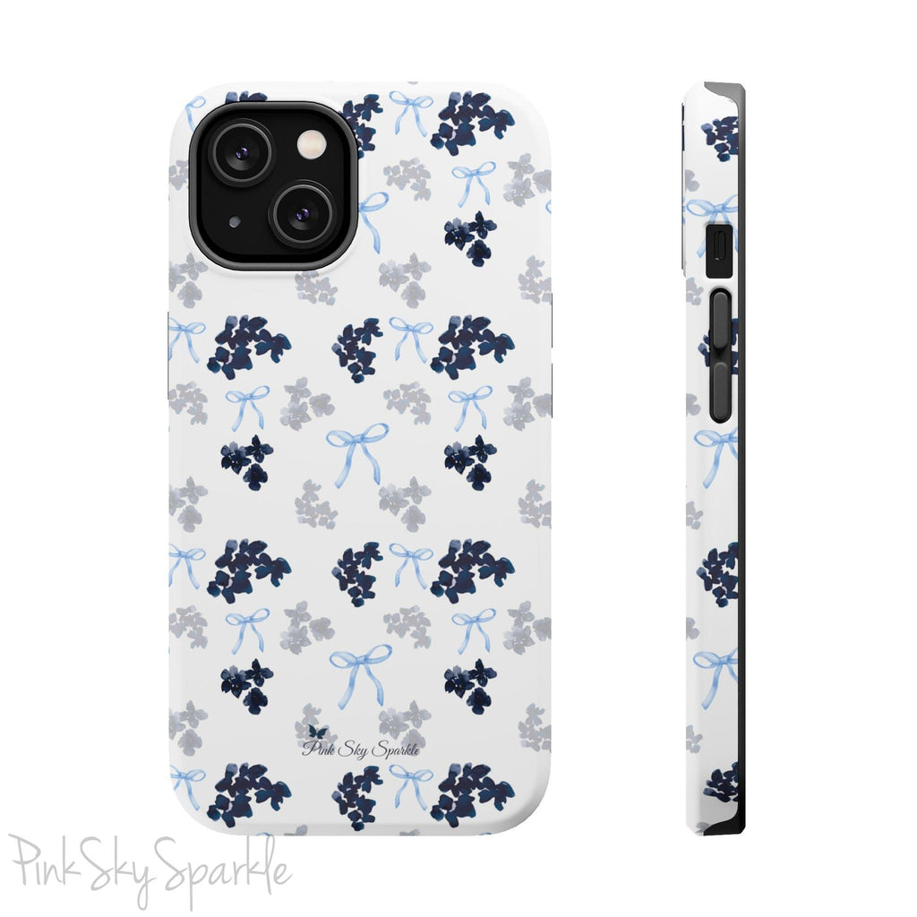 Blue Belle Coquette Magnetic iPhone Case