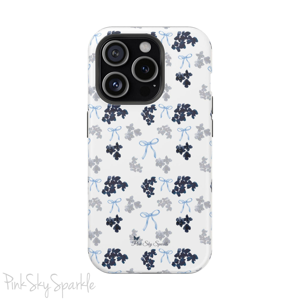 Blue Belle Coquette Magnetic iPhone Case