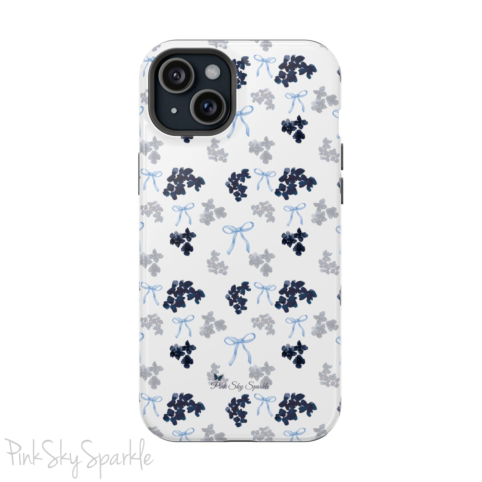 Blue Belle Coquette Magnetic iPhone Case