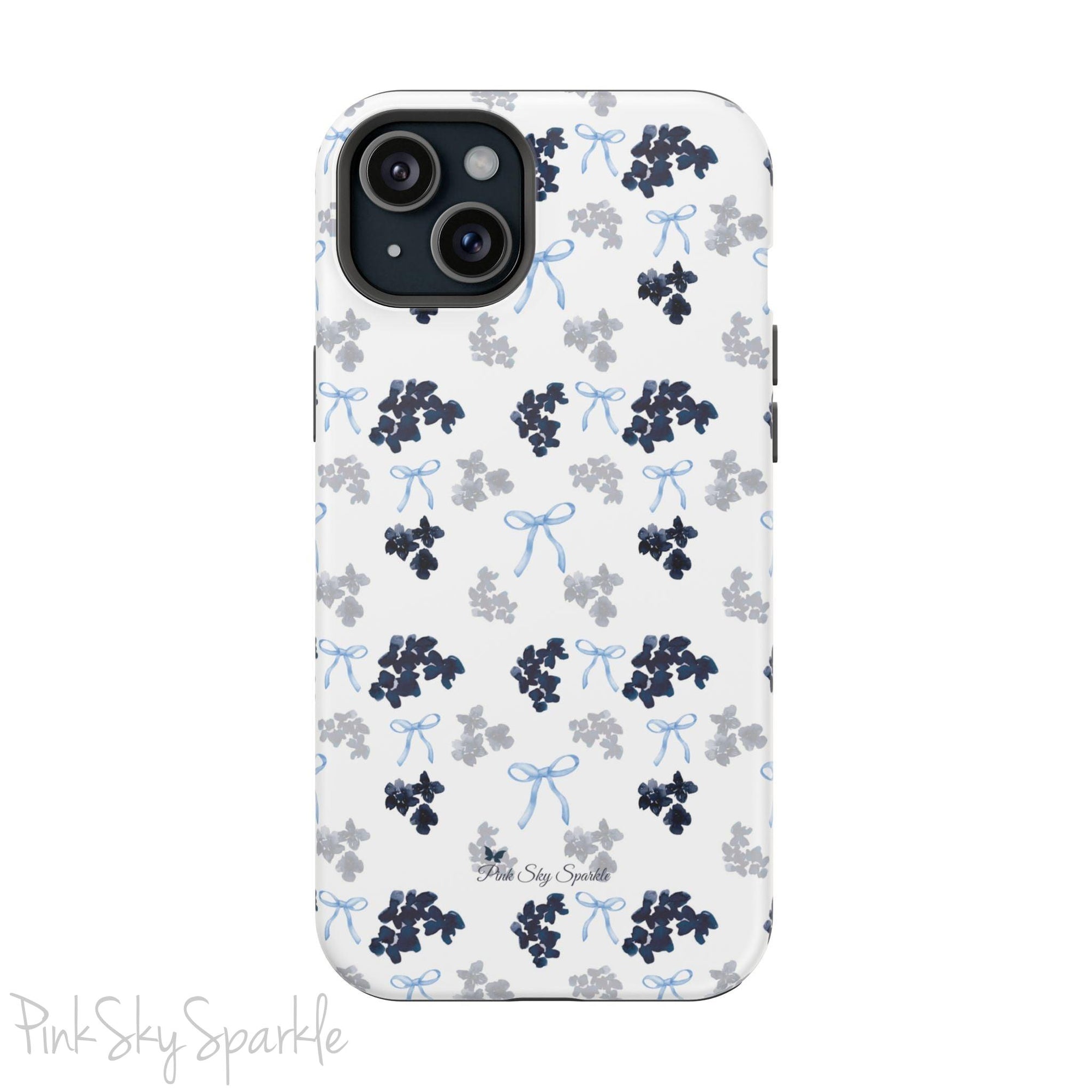 Blue Belle Coquette Magnetic iPhone Case
